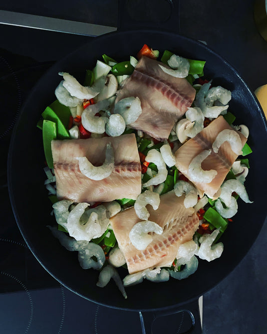 pikante Wokpfanne mit Sonnenblumenlecithin