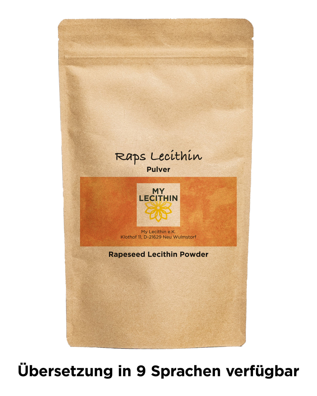 Rapslecithin | Reinlecithin | produziert in Deutschland | gentechnikfrei | vegan