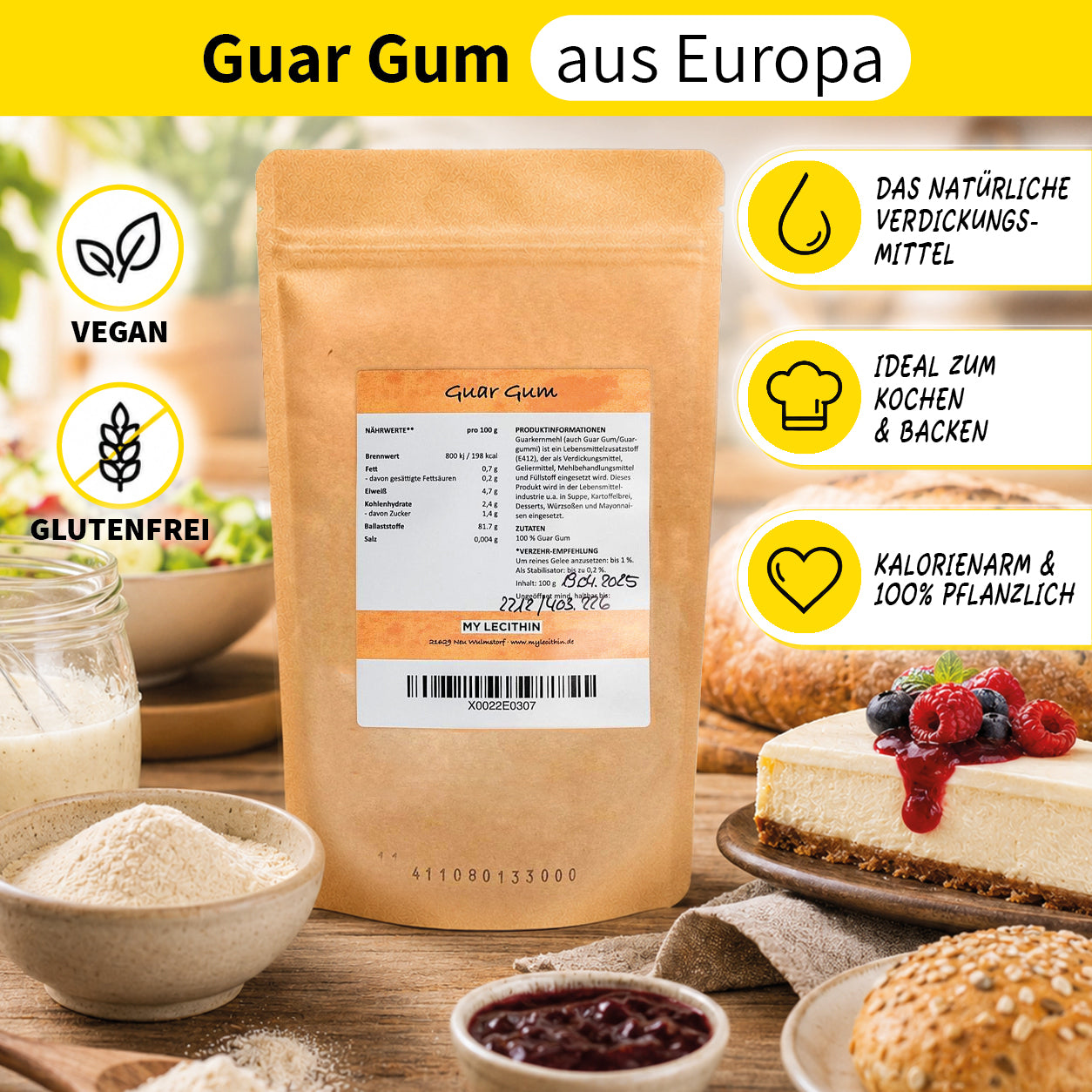 Guar Gum / Guarkernmehl