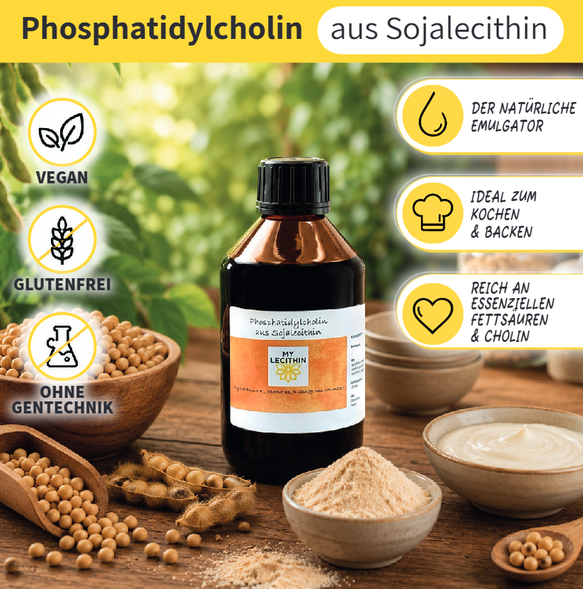 Phosphatidylcholin flüssig aus Sojalecithin  - 30% konzentriert