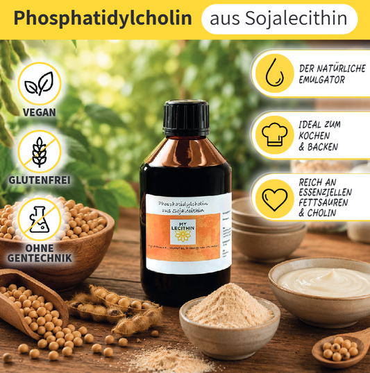 Phosphatidylcholin flüssig aus Sojalecithin  - 30% konzentriert