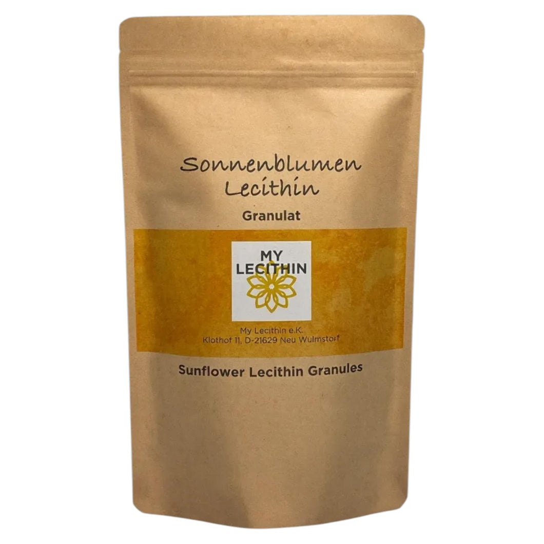Sunflower lecithin granules | produced in Germany | GMO-free | vegan